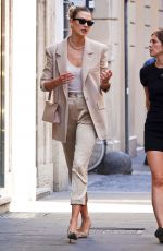 KARLIE KLOSS Out in Rome 09/20/2019
