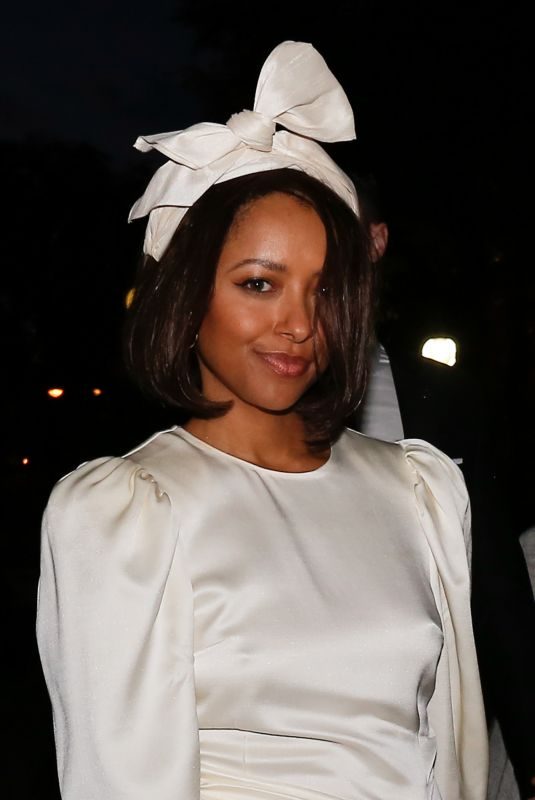 KAT GRAHAM Leaves L’Oreal Cocktail in Paris 09/28/2019