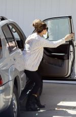 KATE BECKINSALE Arrives at Her Home in Pacific Palisades 09/19/2019