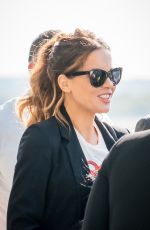 KATE BECKINSALE at Heathrow Airport in London 09/14/2019