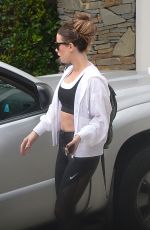 KATE BECKINSALE Heading to a Gym in Los Angeles 09/20/2019