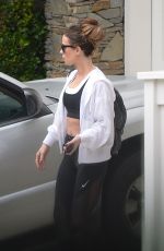 KATE BECKINSALE Heading to a Gym in Los Angeles 09/20/2019