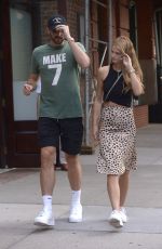 KATE BOCK and Kevin Love Out in New York 09/22/2019