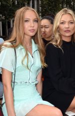 KATE MOSS and LILA GRACE MOSS HACK at Longchamp Spring/Summer 2020 Runway Show at New York Fashion Week 09/07/2019