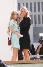 KATE MOSS and LILA GRACE MOSS HACK at Longchamp Spring/Summer 2020 Runway Show at New York Fashion Week 09/07/2019