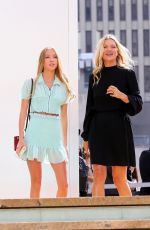 KATE MOSS and LILA GRACE MOSS HACK at Longchamp Spring/Summer 2020 Runway Show at New York Fashion Week 09/07/2019