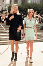 KATE MOSS and LILA GRACE MOSS HACK at Longchamp Spring/Summer 2020 Runway Show at New York Fashion Week 09/07/2019