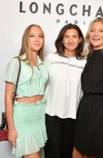 KATE MOSS and LILA GRACE MOSS HACK at Longchamp Spring/Summer 2020 Runway Show at New York Fashion Week 09/07/2019
