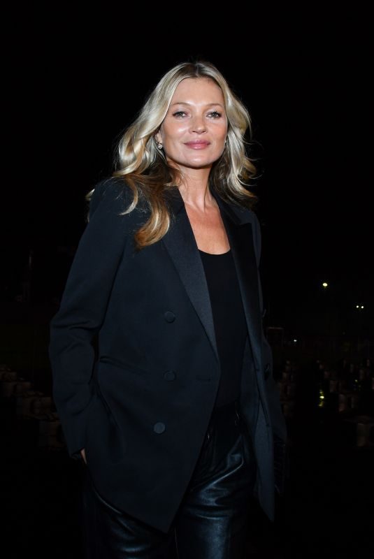 KATE MOSS at Saint Laurent Womenswear Fasion Show at PFW in Paris 09/24/2019