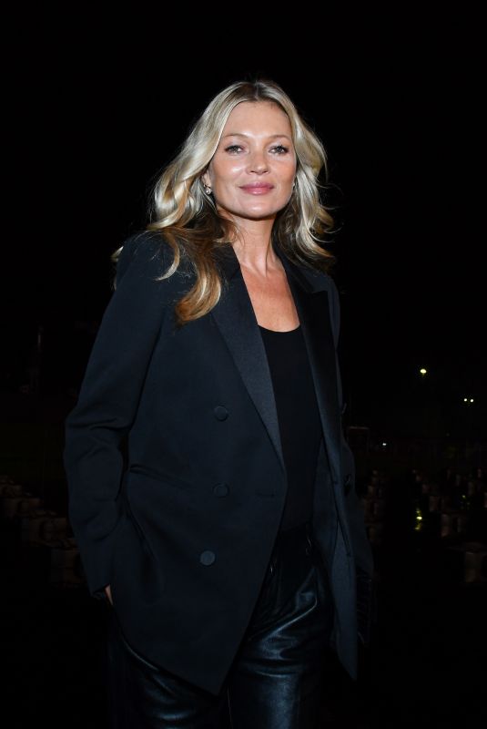 KATE MOSS at Saint Laurent Womenswear Fasion Show at PFW in Paris 09/24/2019