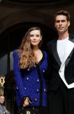 KATHERINE LANGFORD at Balmain Show at Paris Fashion Week 09/27/2019