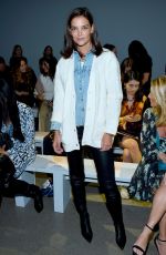KATIE HOLMES at Elie Tahari Show at New York Fashion Week 09/05/2019