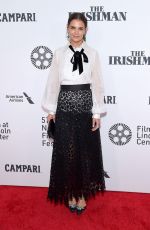 KATIE HOLMES at The Irishman Screening at 57th New York Film Festival 09/27/2019