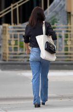 KATIE HOLMES in Ripped Denim Out for Lunch in New York 09/10/2019