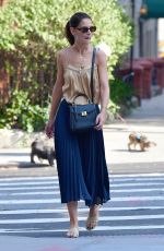 KATIE HOLMES Out and About in New York 09/23/2019
