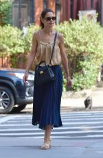 KATIE HOLMES Out and About in New York 09/23/2019