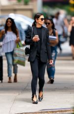 KATIE HOLMES Out in New York 09/03/2019