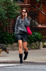 KATIE HOLMES Out in New York 09/11/2019