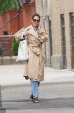 KATIE HOLMES Out in New York 09/16/2019