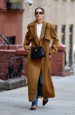 KATIE HOLMES Out in New York 09/25/2019