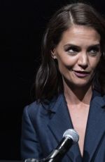 KATIE HOLMES Speaks at Global Citizen Presents Global Goal Live: the Possible Dream in New York 09/26/2019