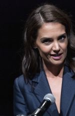 KATIE HOLMES Speaks at Global Citizen Presents Global Goal Live: the Possible Dream in New York 09/26/2019