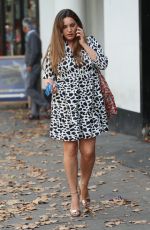 KELLY BROOK Arrives at Global Studios in London 09/04/2019