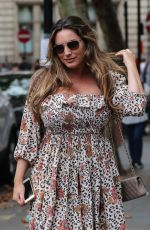 KELLY BROOK Out and About in London 09/02/2019