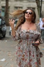 KELLY BROOK Out and About in London 09/02/2019