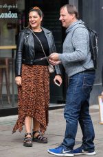 KELLY BROOK Out in London 09/07/2019