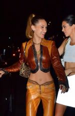 KENDALL JENNER and BELLA HADID Out for Dinner at Carbone in New York 09/09/2019