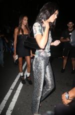 KENDALL JENNER and JOAN SMALLS Leaves Nobu in New York 09/05/2019