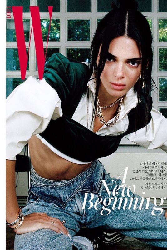 KENDALL JENNER in W Magazine, October 2019