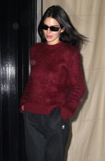 KENDALL JENNER Leaves Mercer Hotel in New York 09/12/2019