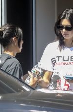 KENDALL JENNER Takes Her Ferrari for a Service in Beverly Hills 09/03/2019