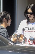KENDALL JENNER Takes Her Ferrari for a Service in Beverly Hills 09/03/2019