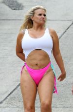 KERRY KATONA in Bikini at a Beach Resort in Koh Samui 08/26/2019