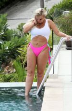 KERRY KATONA in Bikini at a Beach Resort in Koh Samui 08/26/2019