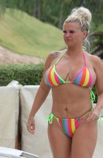 KERRY KATONA in Bikini at a Pool in Thailand 08/29/2019