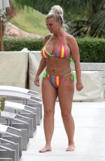 KERRY KATONA in Bikini at a Pool in Thailand 08/29/2019