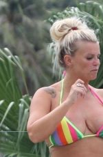 KERRY KATONA in Bikini at a Pool in Thailand 08/29/2019