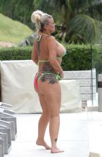 KERRY KATONA in Bikini at a Pool in Thailand 08/29/2019