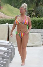 KERRY KATONA in Bikini at a Pool in Thailand 08/29/2019
