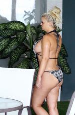 KERRY KATONA in Swimsuit at Chi Residence Beach Resort in Koh Samui 08/29/2019
