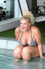 KERRY KATONA in Swimsuit at Chi Residence Beach Resort in Koh Samui 08/29/2019