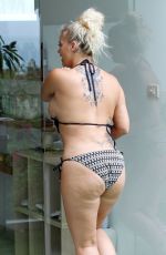 KERRY KATONA in Swimsuit at Chi Residence Beach Resort in Koh Samui 08/29/2019