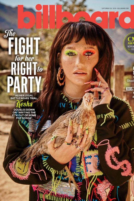 KESHA SEBERT in Billboard Magazine, September 2019