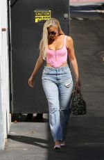 KHLOE KARDASHIAN Leaves Family Studio in Calabasas 09/03/2019