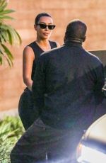 KIM KARDASHIAN and Kanye West at Cafe Habana in Malibu 08/31/2019
