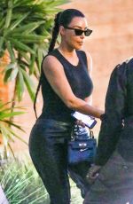 KIM KARDASHIAN and Kanye West at Cafe Habana in Malibu 08/31/2019